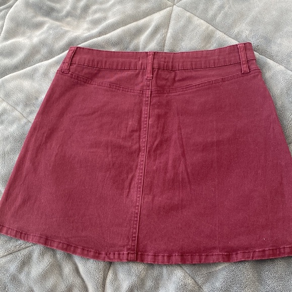 ✨2 for $10✨ Altar’d State burnt red skirt - Picture 3 of 4